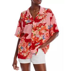 RE/DONE Aloha Shirt Sz Medium